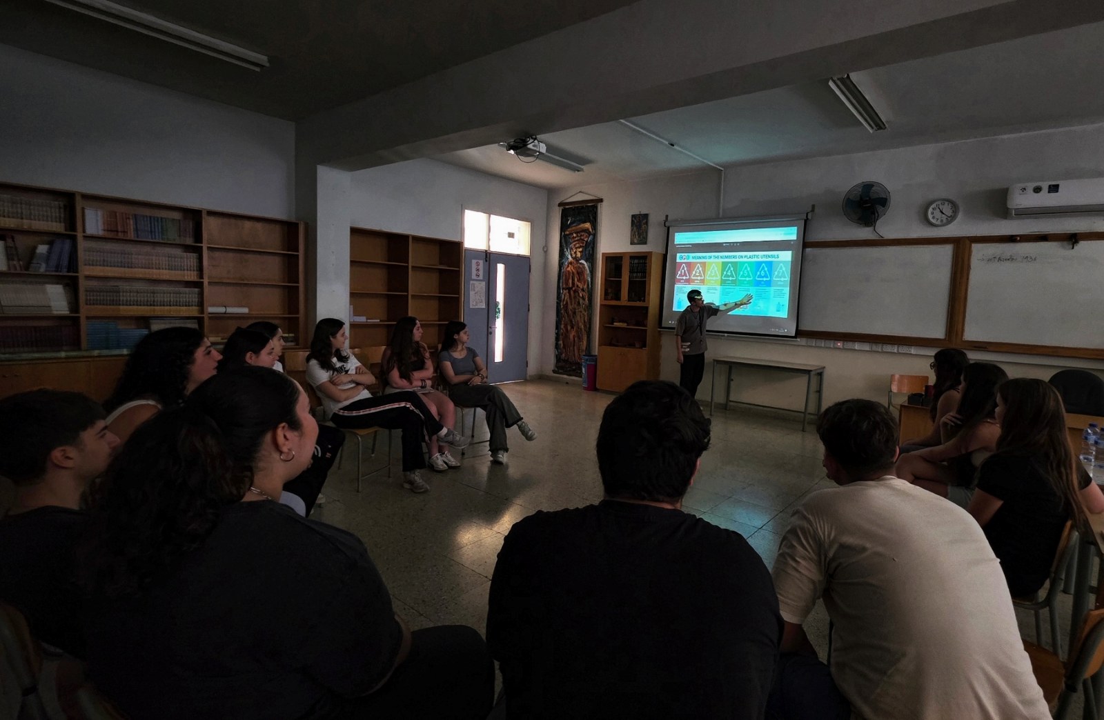Youth workshop session in Cyprus